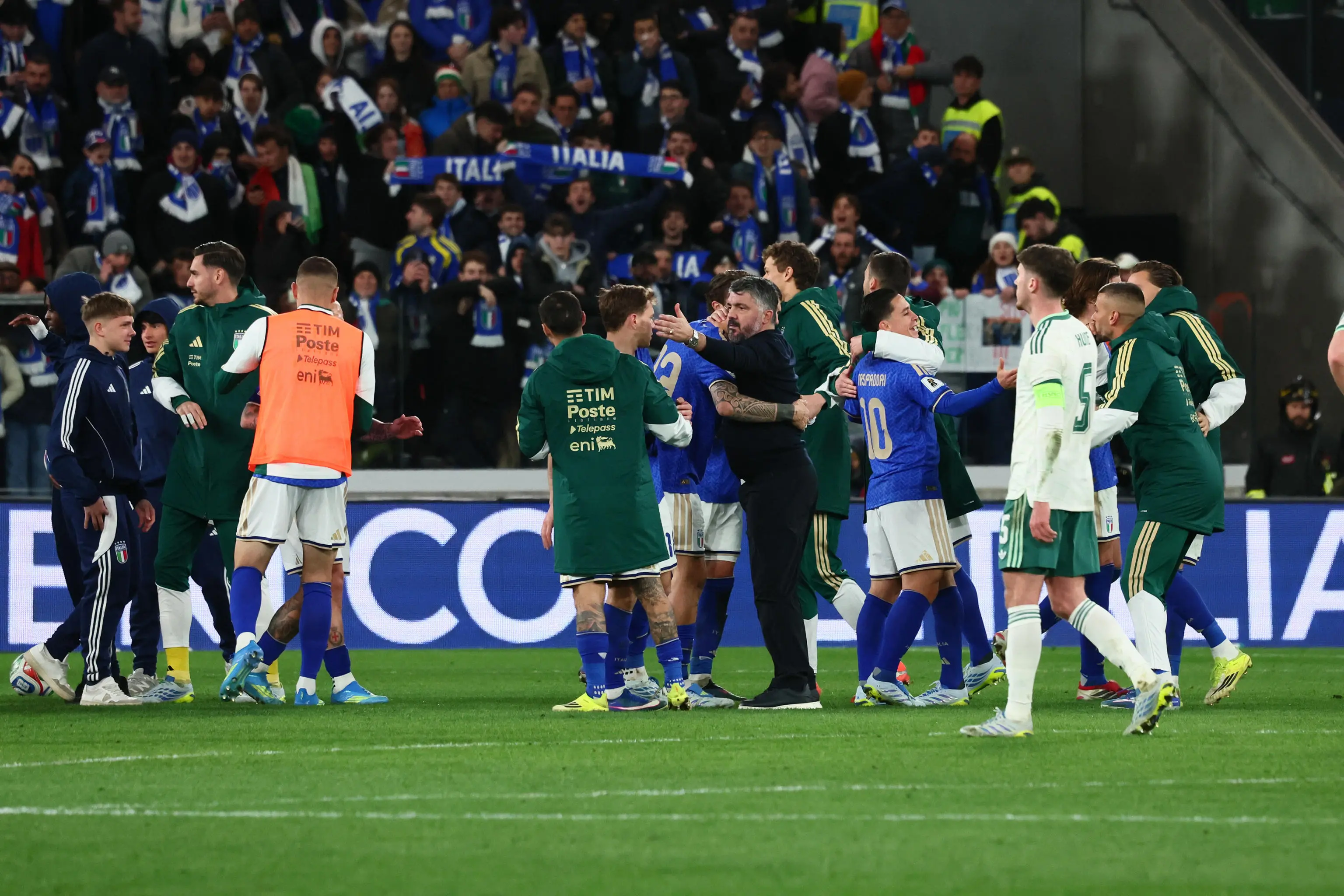 Mondiali, Italia-Irlanda del Nord: gli scatti del match
