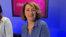 La dottoressa Pedersini in studio