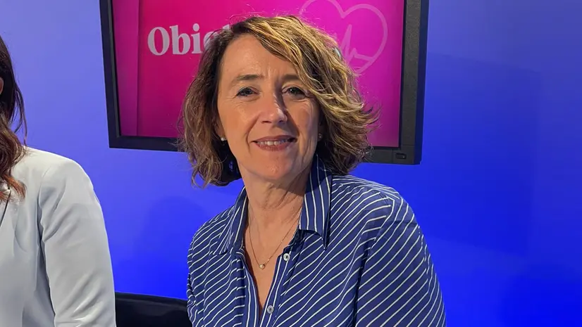 La dottoressa Pedersini in studio