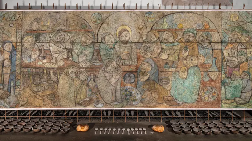 L'Ultima Cena di Franca Ghitti al museo Diocesano