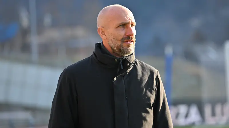 Emanuele Troise, tecnico del Lumezzane - Foto New Reporter Pasotti © www.giornaledibrescia.it