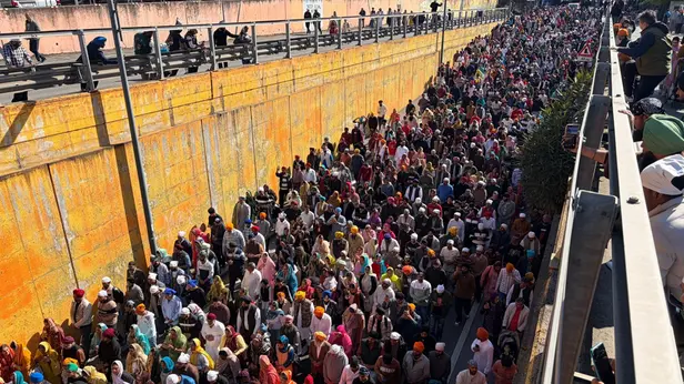 Il corteo Sikh a Brescia