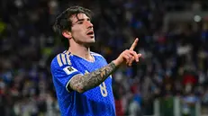 Sandro Tonali è stato protagonista nell'Italia contro l'Irlanda del Nord