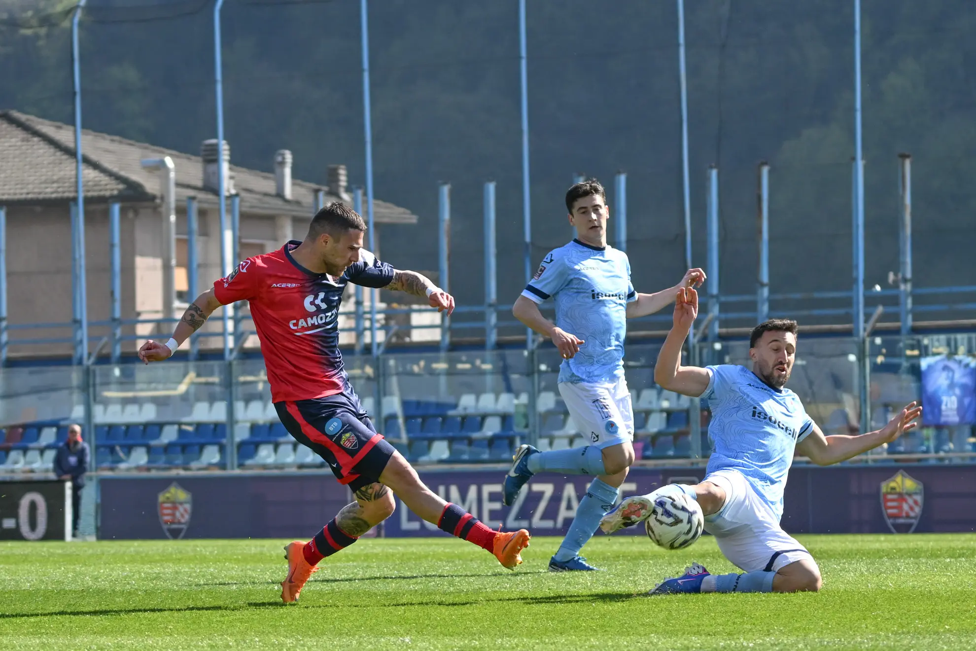 Serie C: le immagini di Lumezzane-Albinoleffe