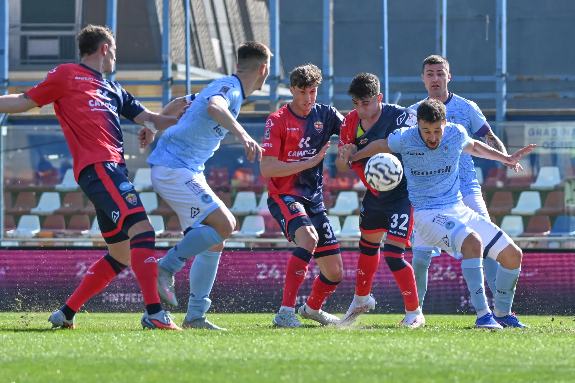 Serie C: le immagini di Lumezzane-Albinoleffe