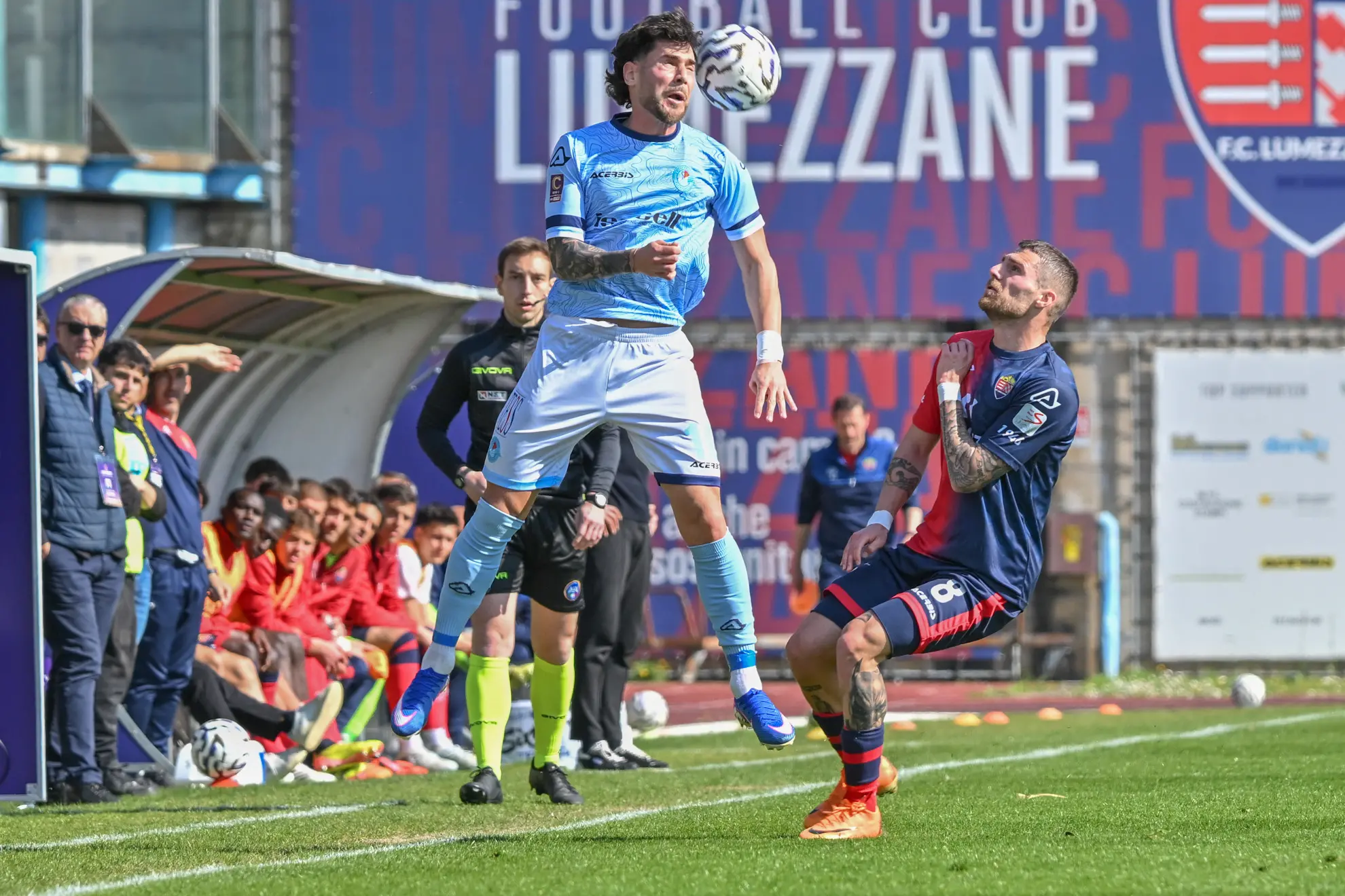 Serie C: le immagini di Lumezzane-Albinoleffe