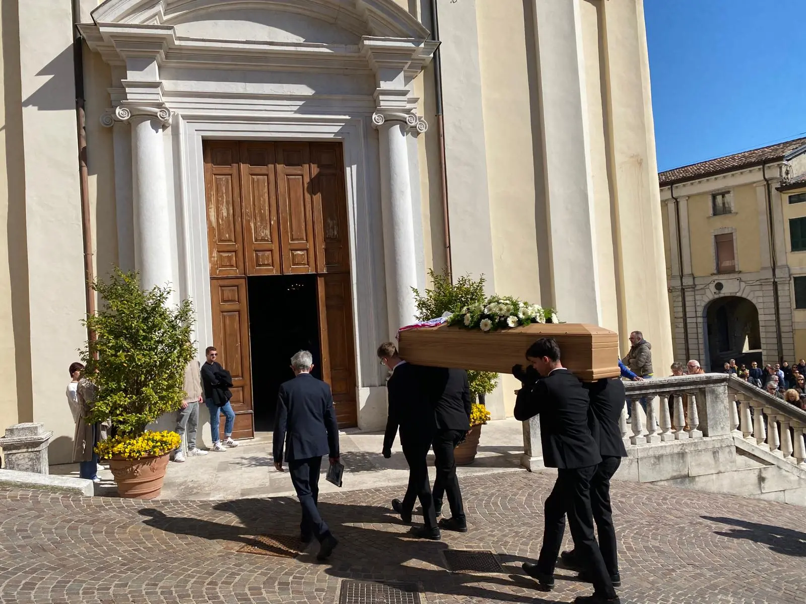 I funerali di Laura Santino