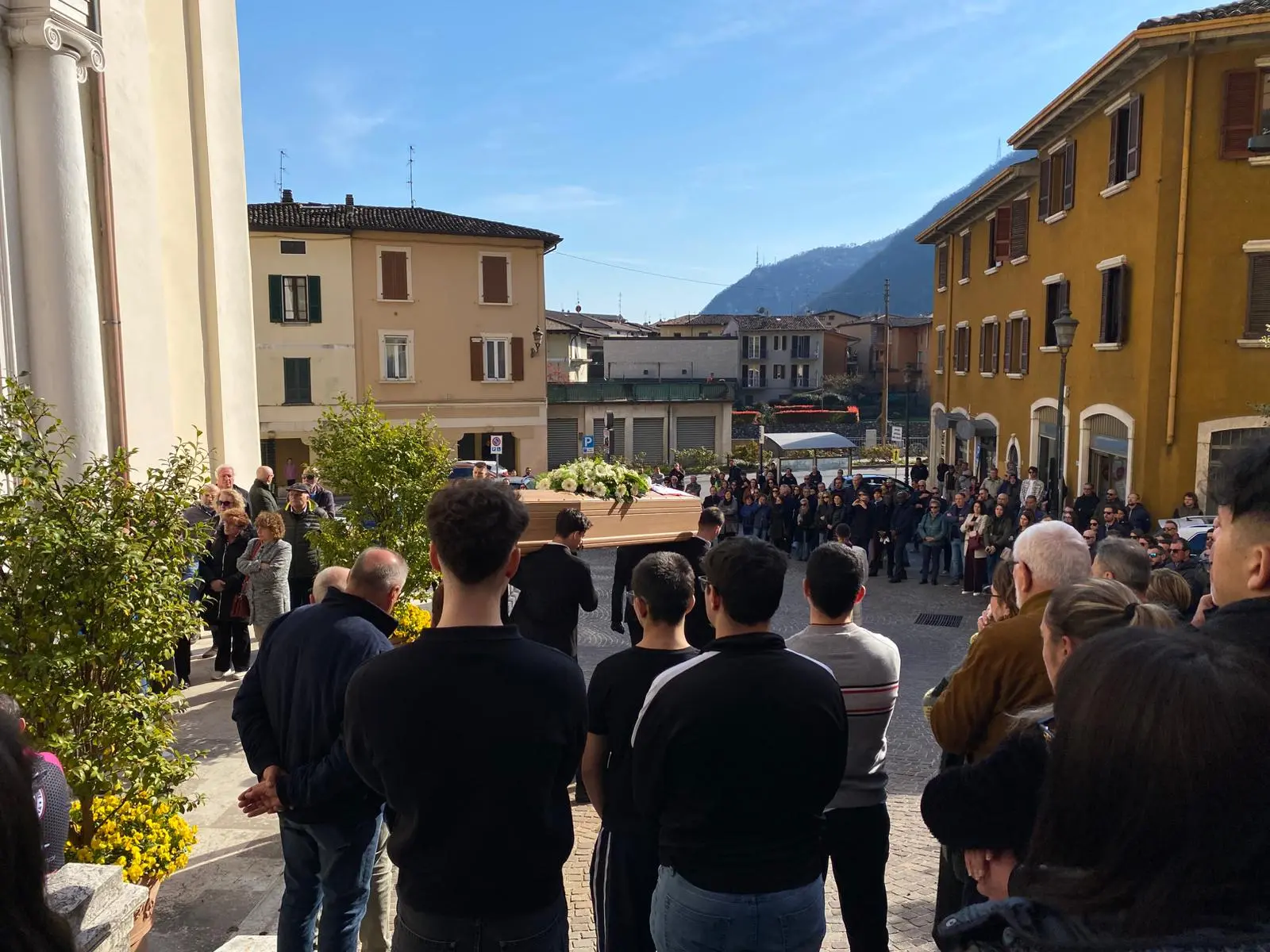 I funerali di Laura Santino
