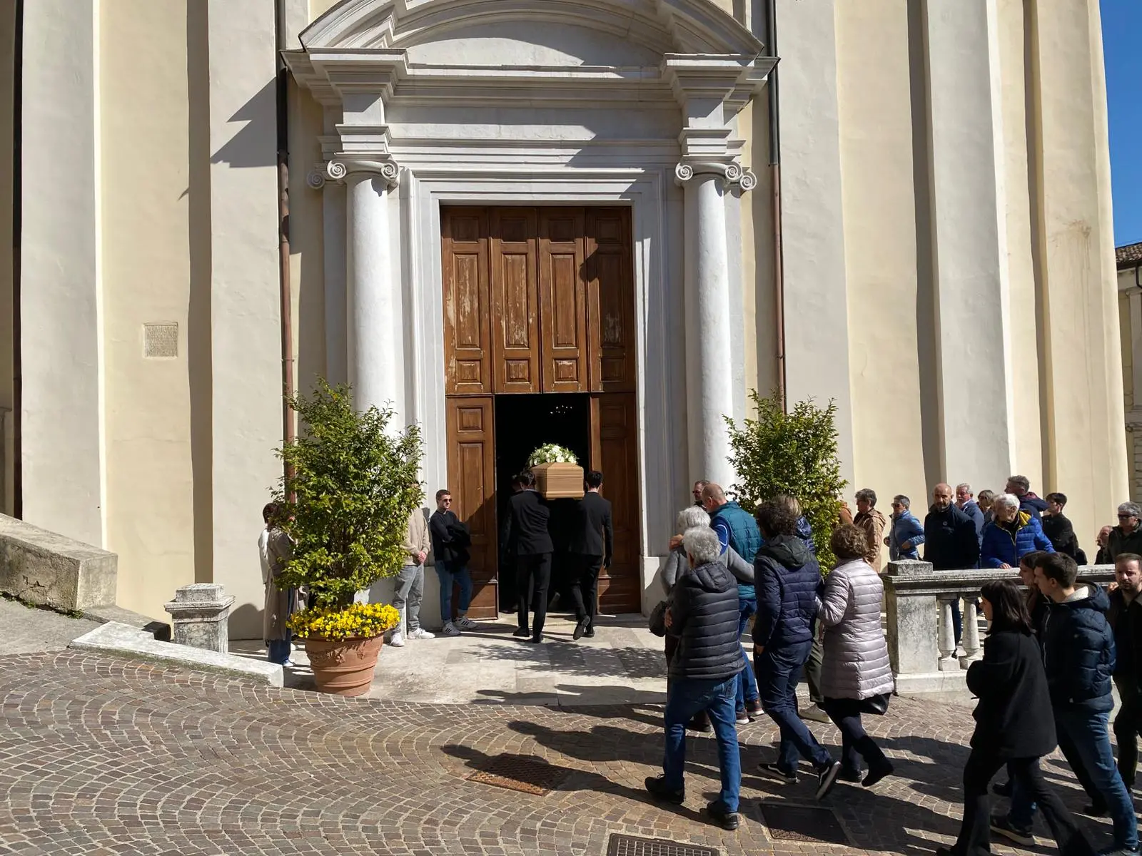 I funerali di Laura Santino
