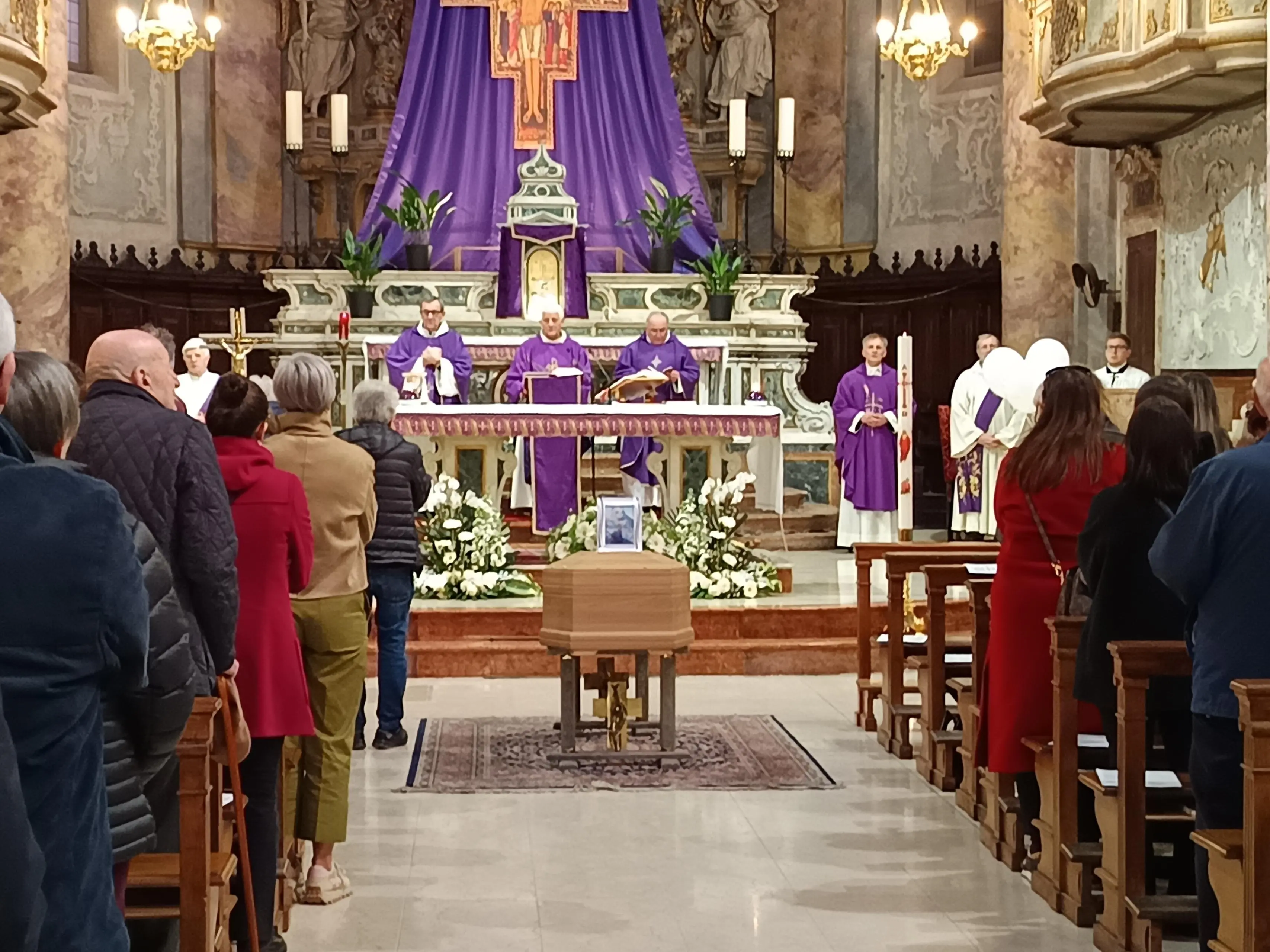 I funerali di Laura Santino