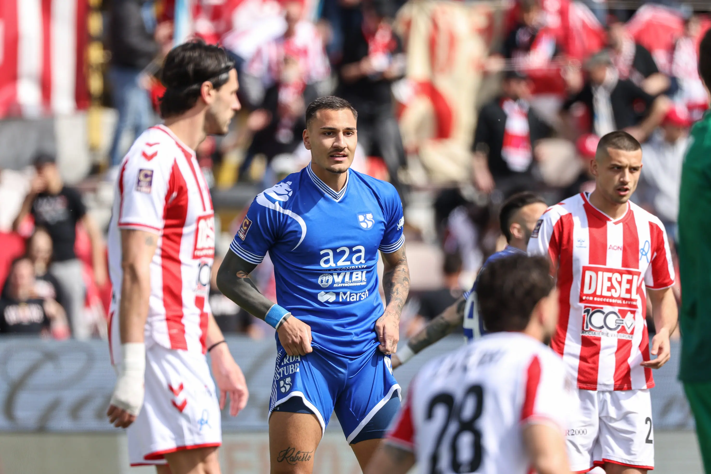 Serie C, gli scatti di Vicenza-Union Brescia