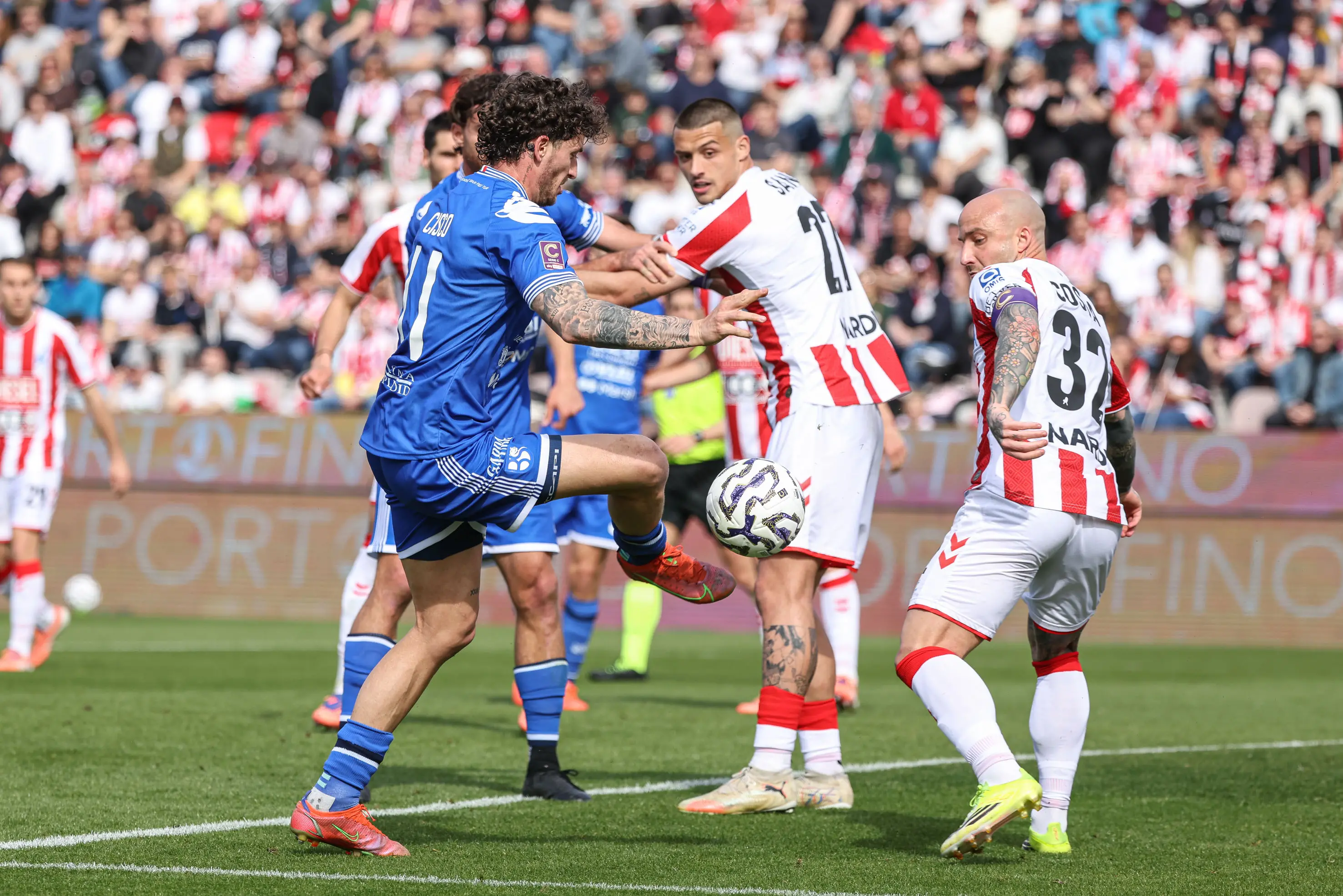 Serie C, gli scatti di Vicenza-Union Brescia