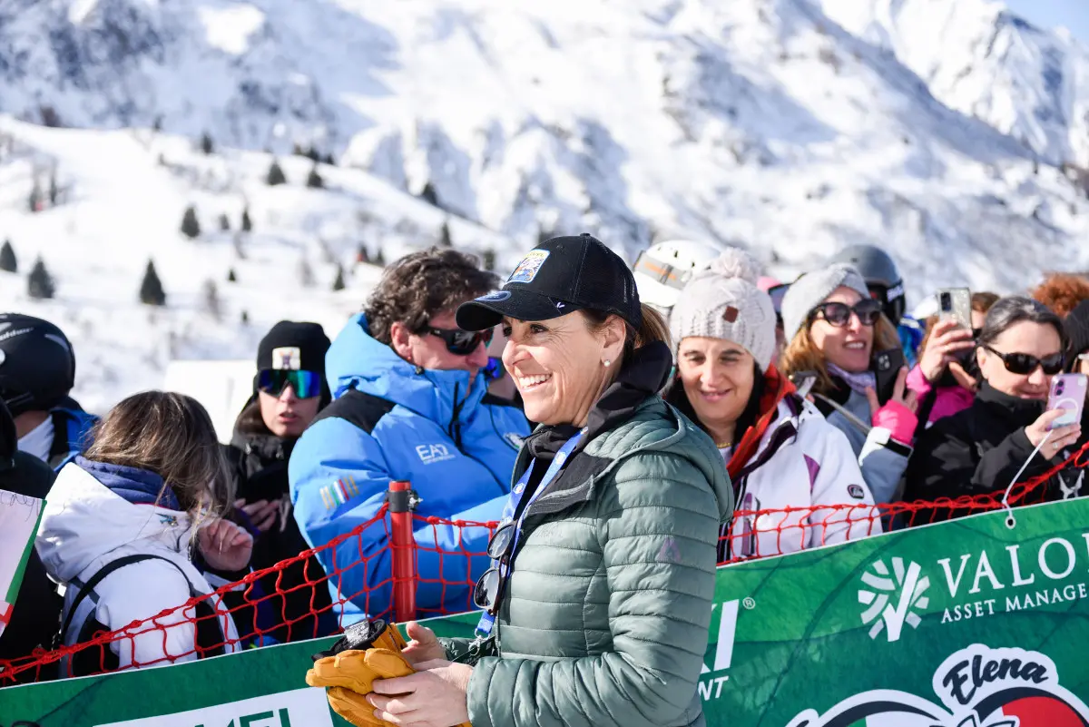 Sorrisi e ricordo all'Elly Fanchini day