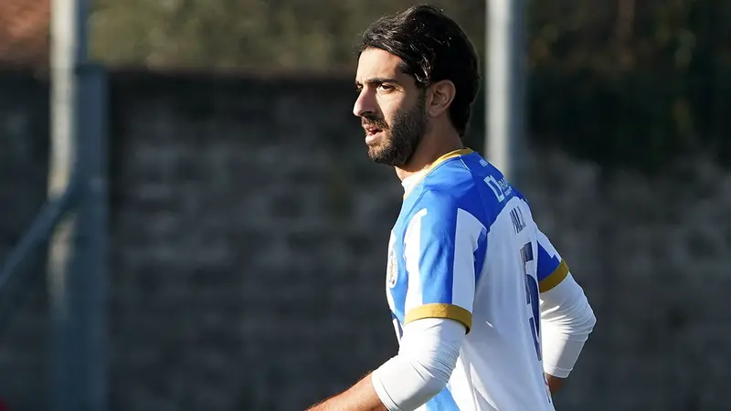 Andrea Palazzi ha regalato tre punti alla Pro Palazzolo - Foto Newreporter Perteghella@www.giornaledibrescia.it