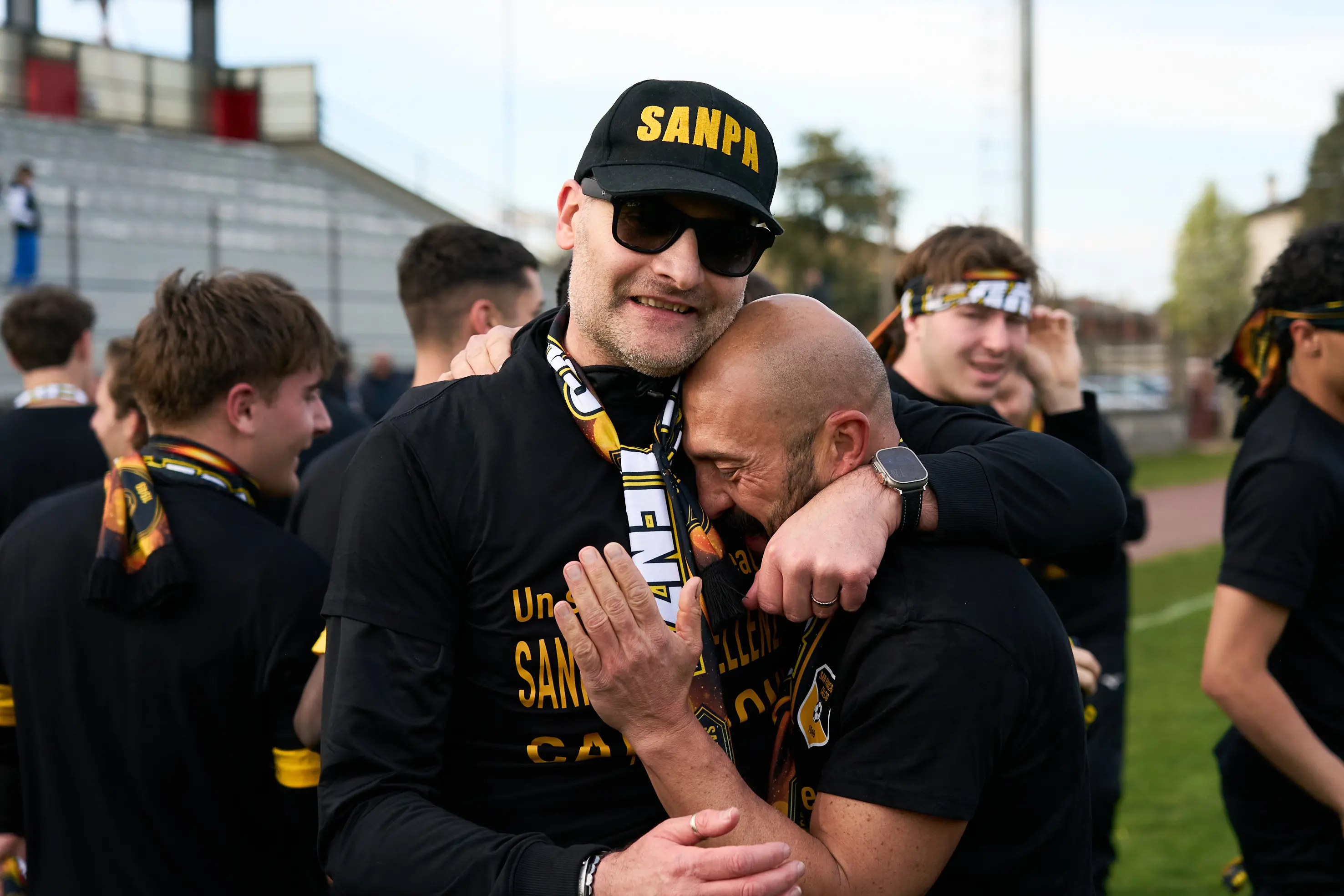 Promozione: le immagini di Asola-San Pancrazio e la festa promozione