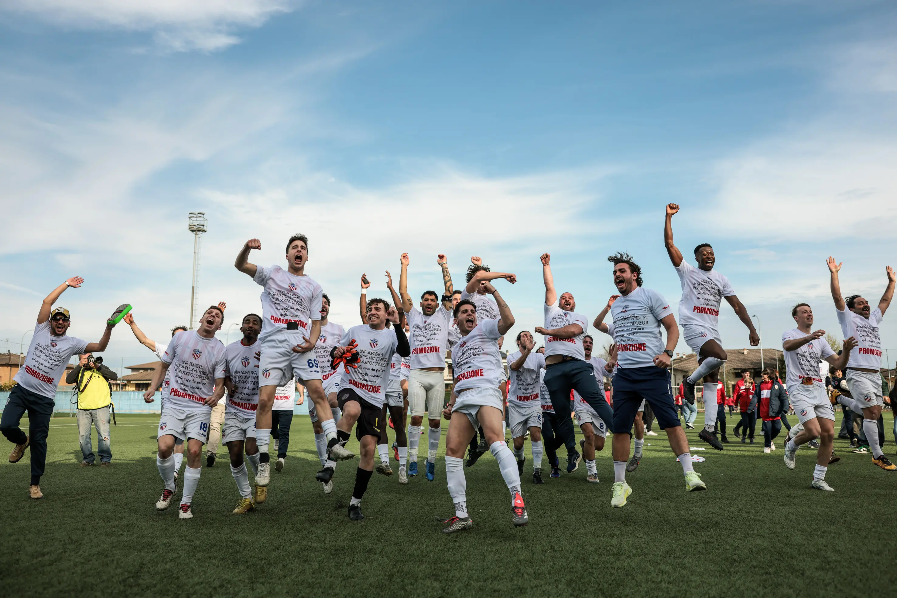 Prima categoria: gli scatti di Montirone-Gambara e la festa per la promozione