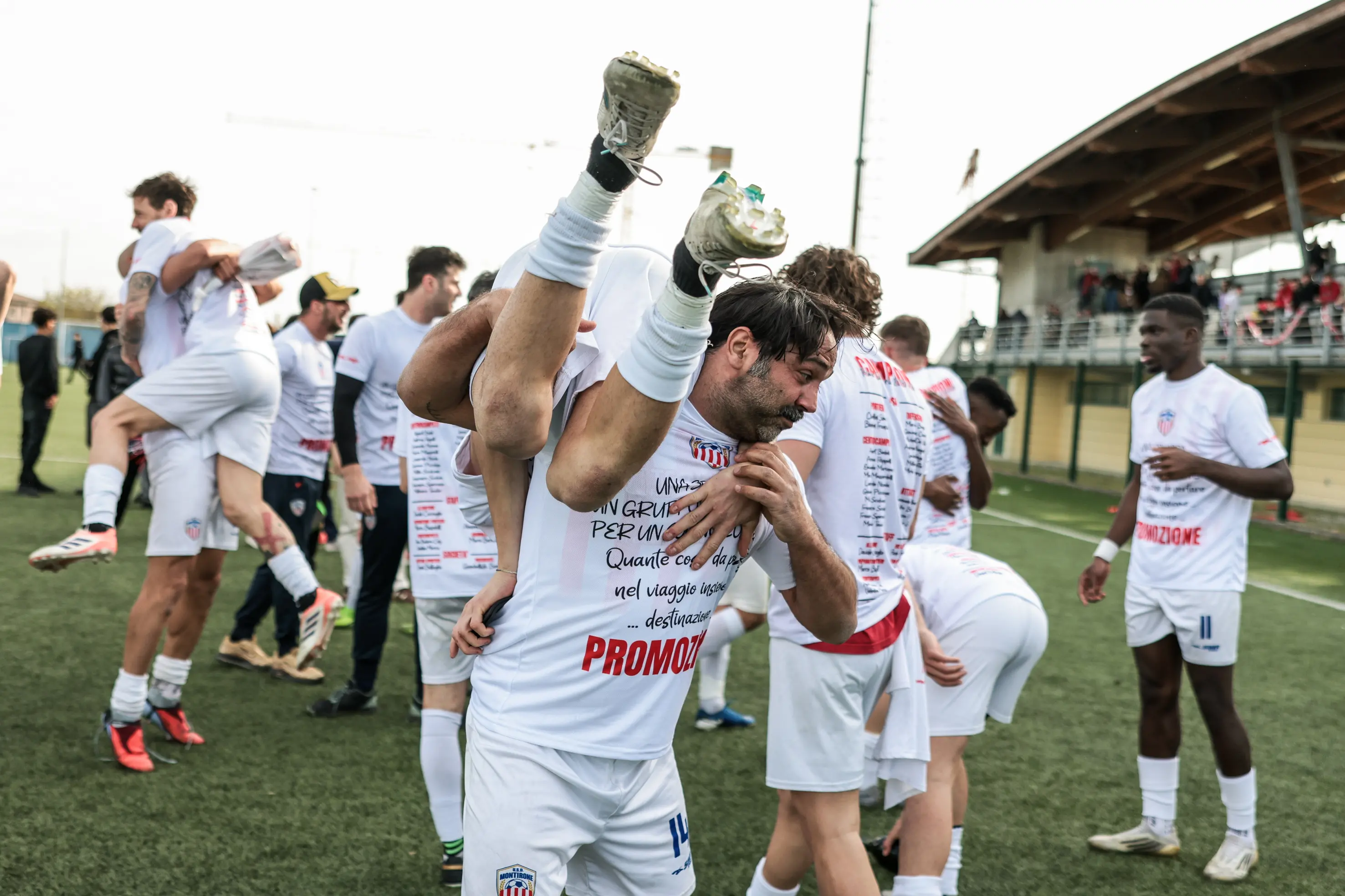 Prima categoria: gli scatti di Montirone-Gambara e la festa per la promozione