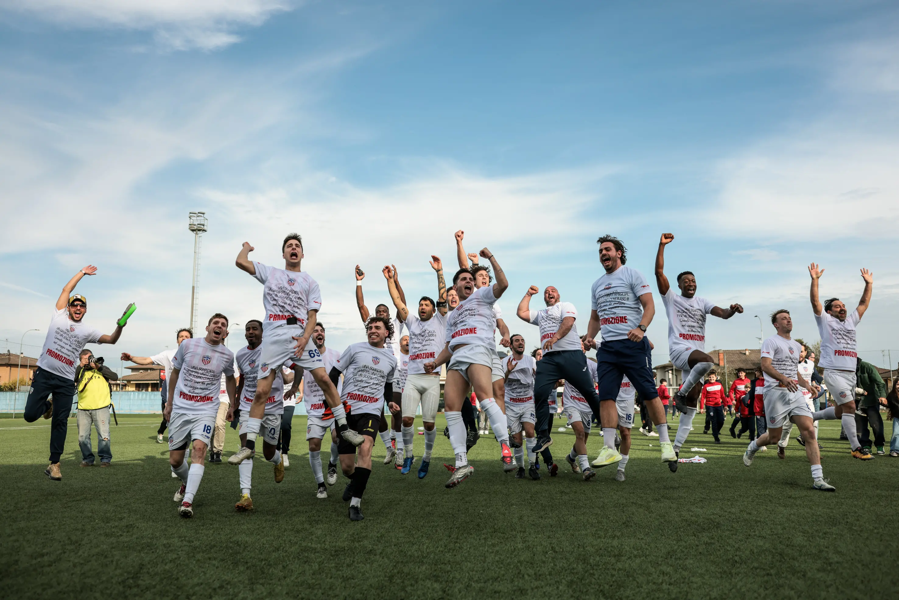 Prima categoria: gli scatti di Montirone-Gambara e la festa per la promozione