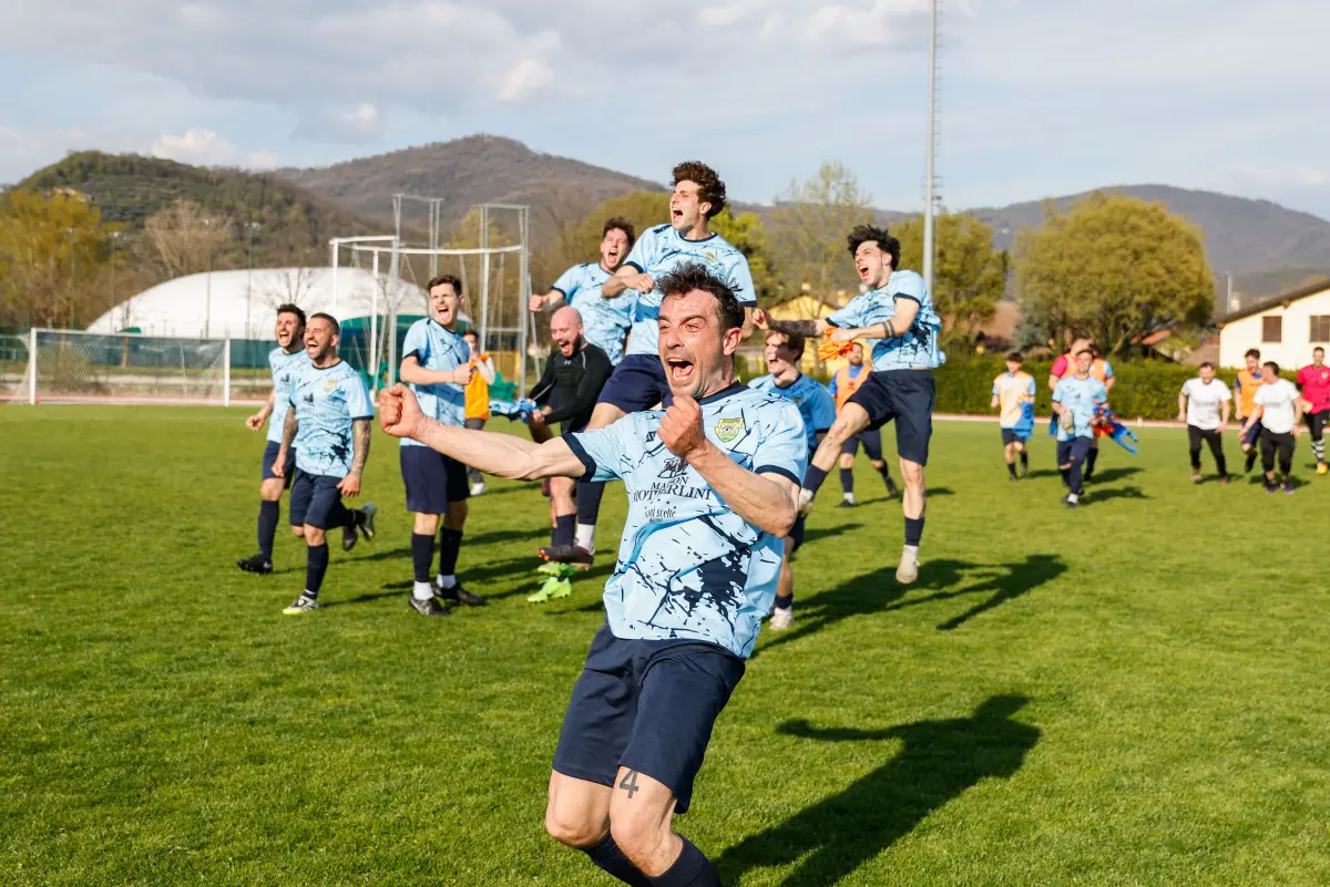 Terza categoria: gli scatti di Virtus Rodengo-Accademia rudianese la festa promozione
