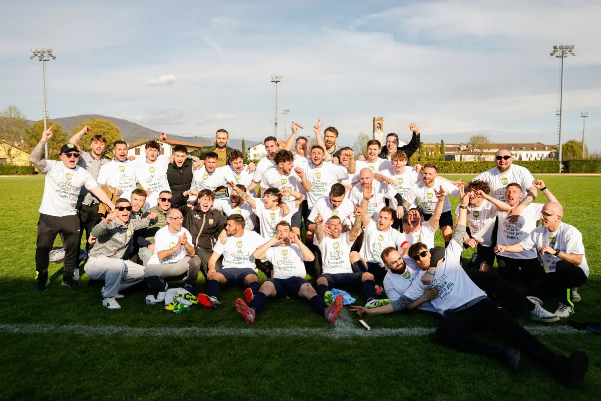 Terza categoria: gli scatti di Virtus Rodengo-Accademia rudianese la festa promozione