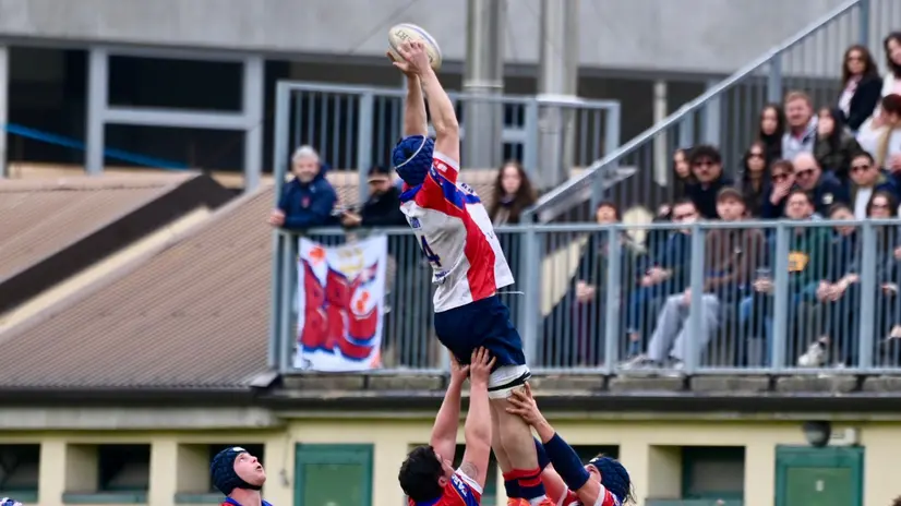 Un'azione del Rovato - Foto Stefano Delfrate