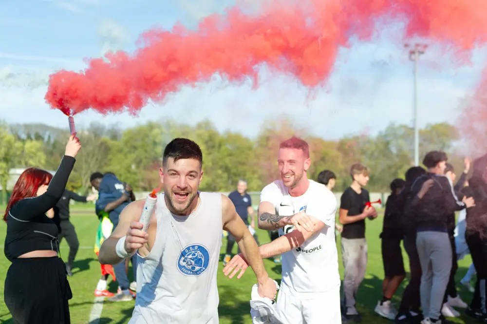 Seconda categoria: gli scatti di Gsr-Cortefranca e la festa per la promozione