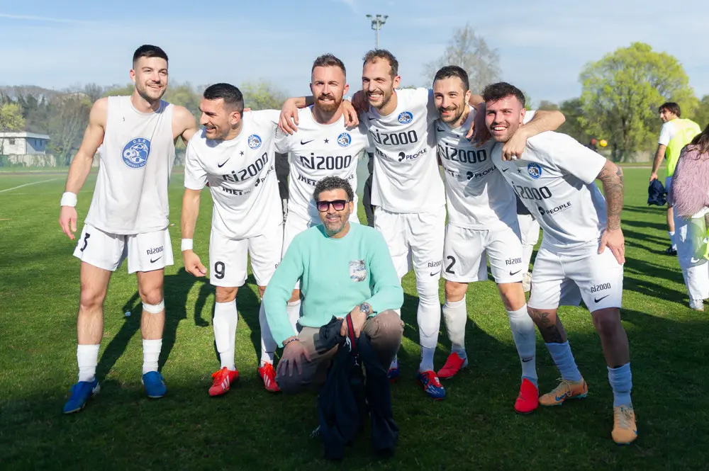 Seconda categoria: gli scatti di Gsr-Cortefranca e la festa per la promozione