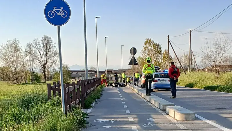 I soccorsi sul posto - © www.giornaledibrescia.it