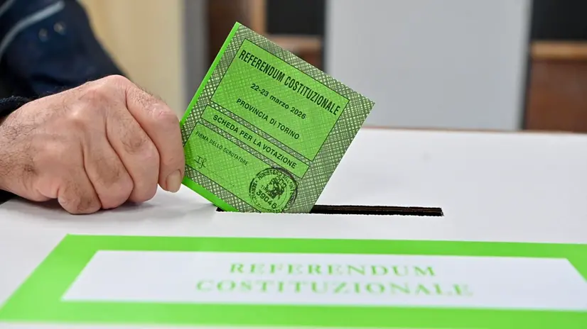 La scheda per il referendum sulla giustizia - Foto Ansa © www.giornaledibrescia.it