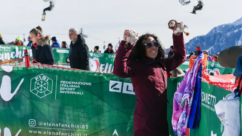 Federica Brignone al Passo del Tonale - Foto New Reporter Zanardini © www.giornaledibrescia.it