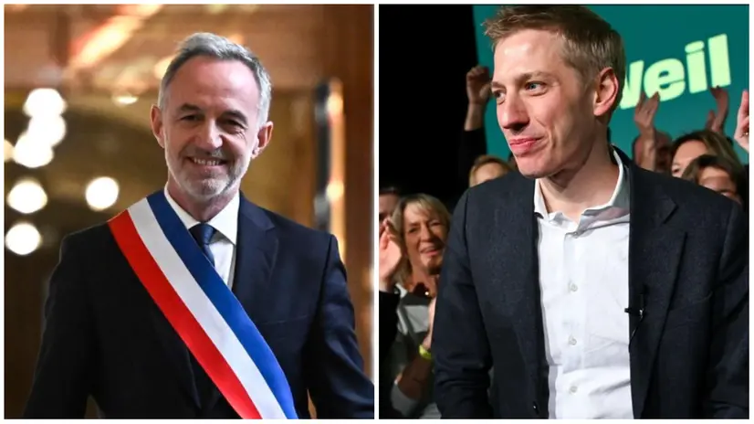 Emmanuel Grégoire e Dominik Krause - Foto Ansa © www.giornaledibrescia.it