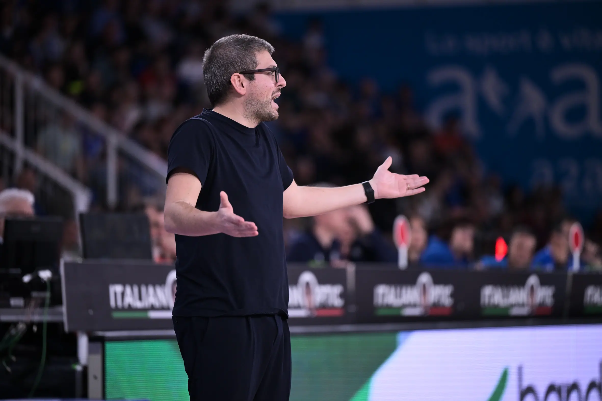 Serie A: le immagini di Germani-Reggio Emilia