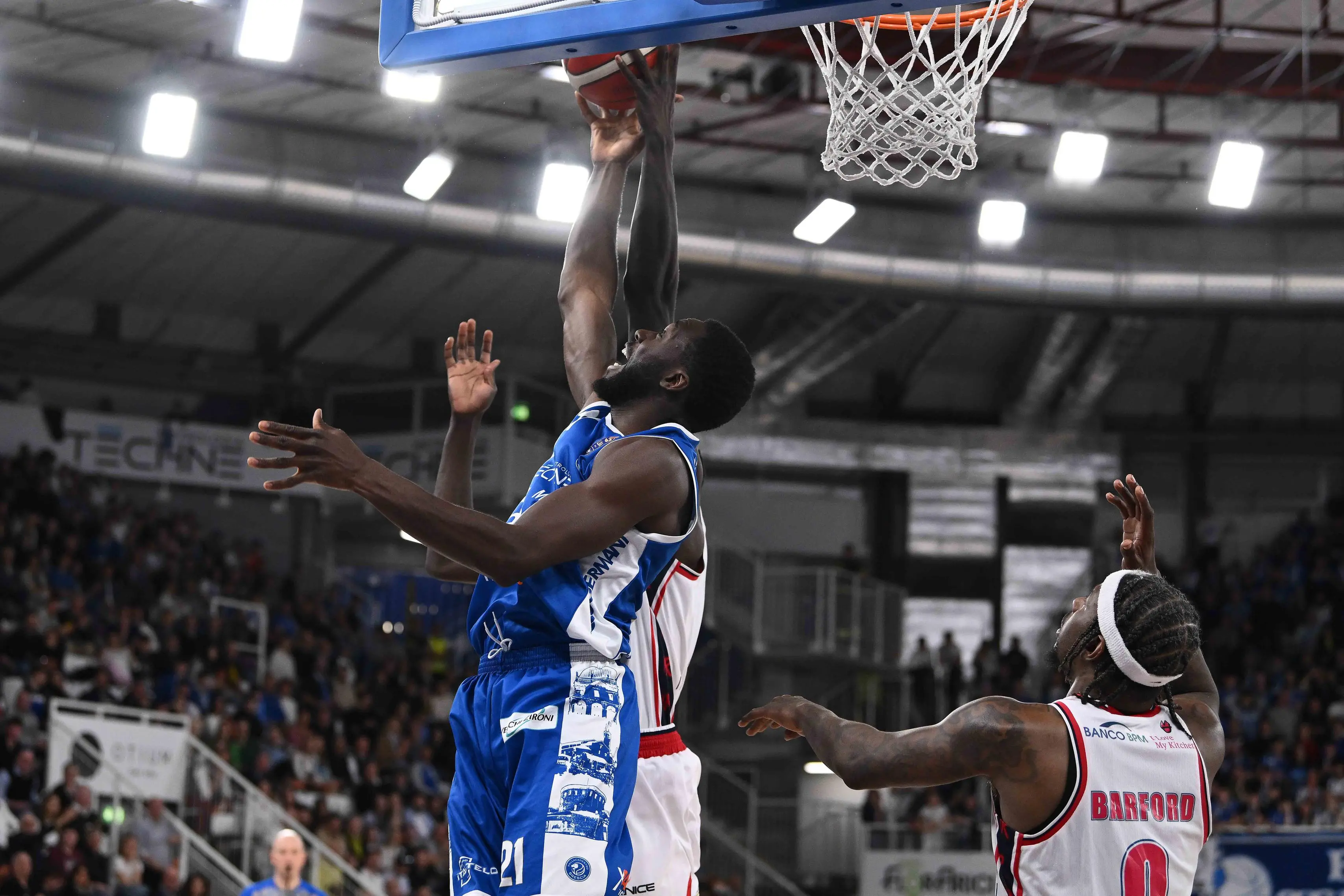 Serie A: le immagini di Germani-Reggio Emilia