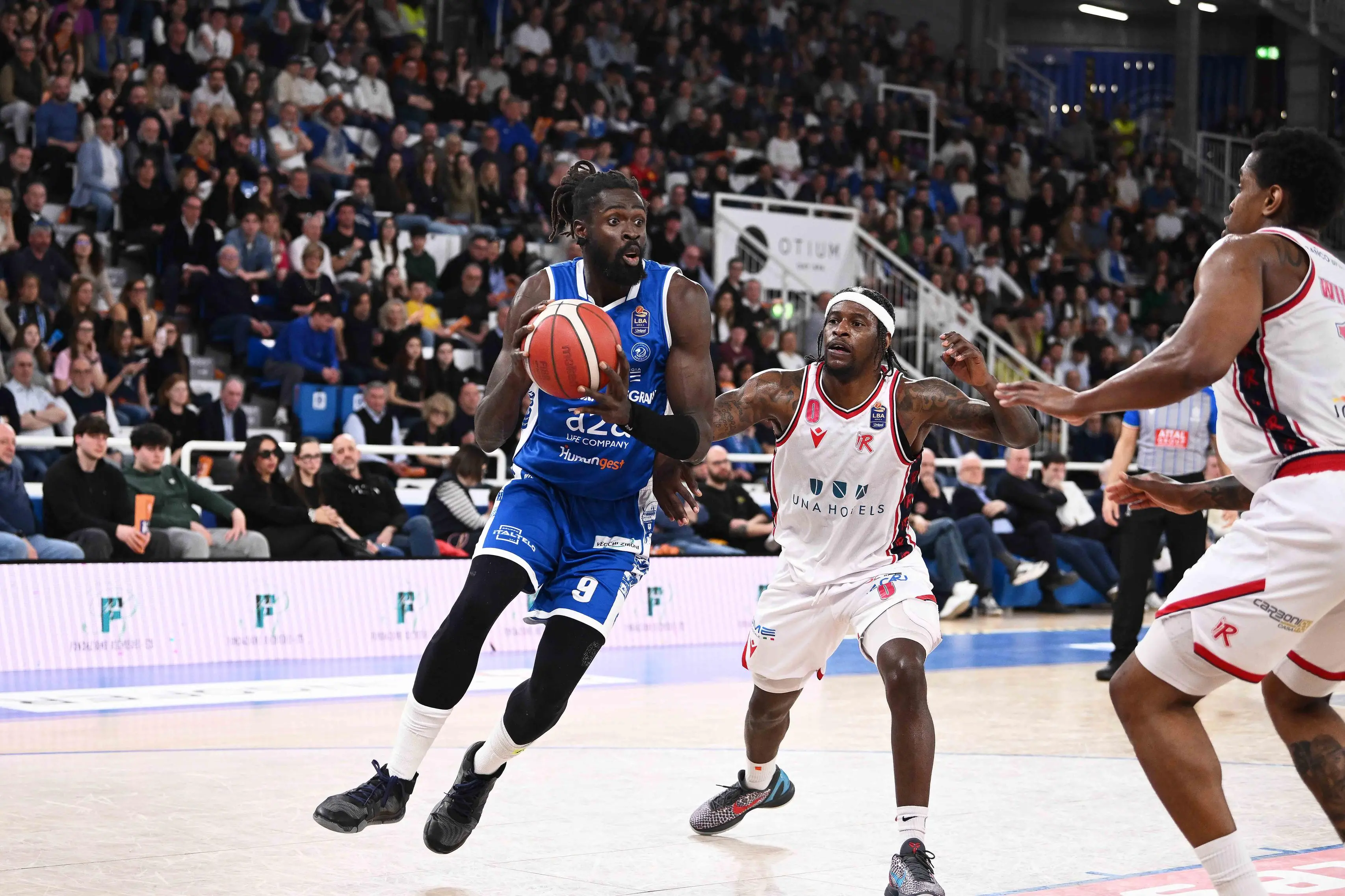 Serie A: le immagini di Germani-Reggio Emilia