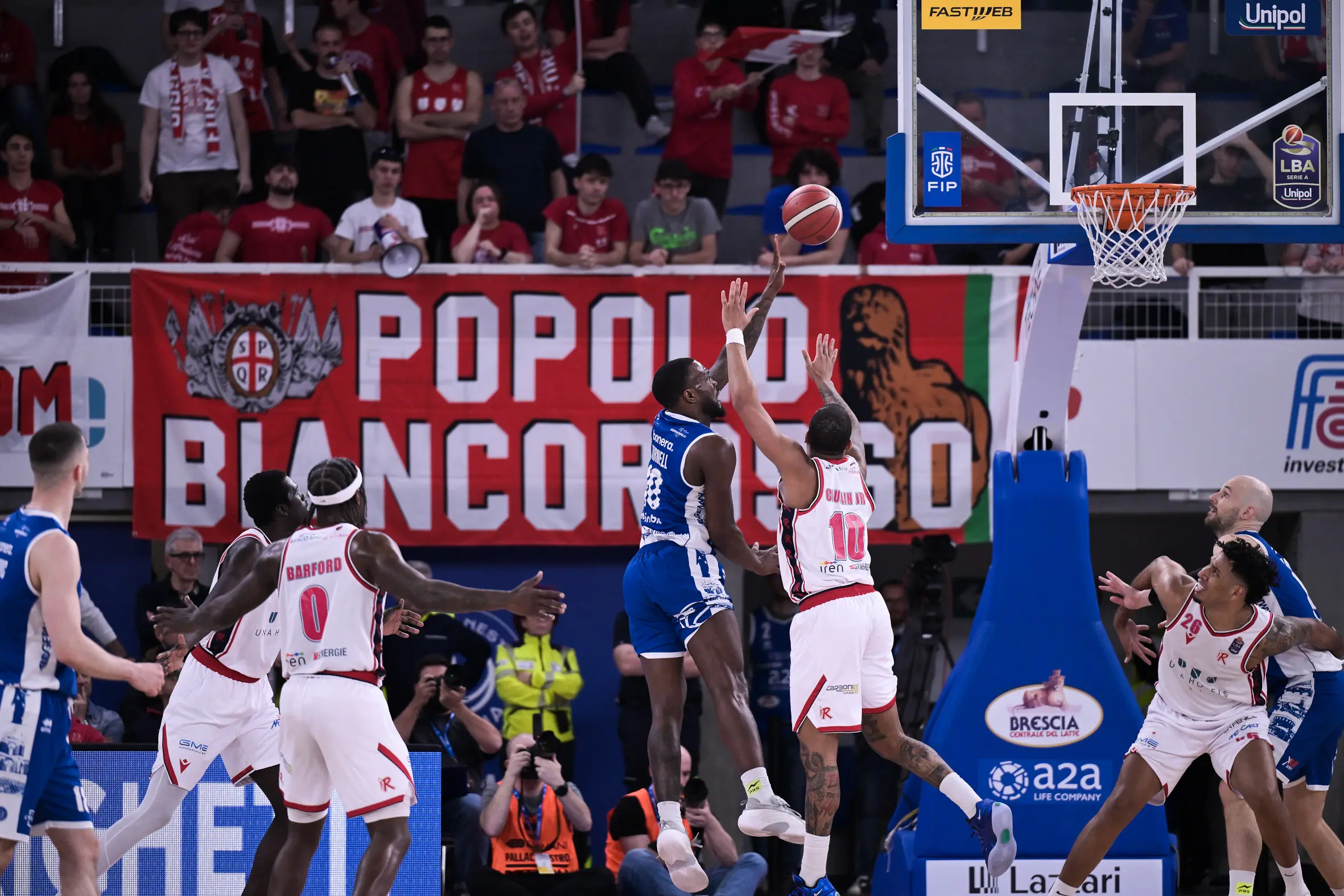 Serie A: le immagini di Germani-Reggio Emilia