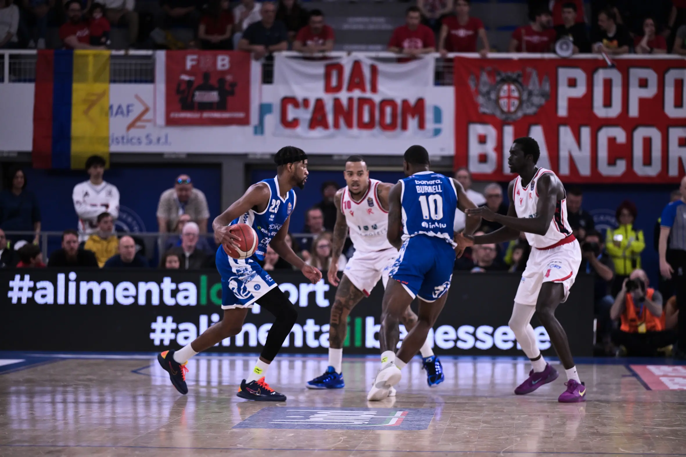 Serie A: le immagini di Germani-Reggio Emilia