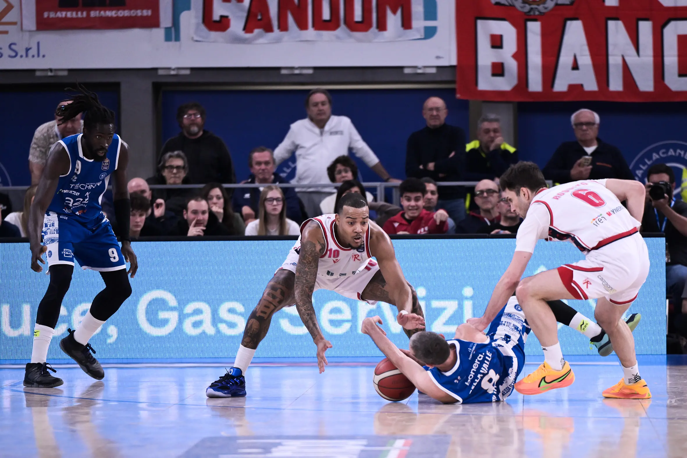 Serie A: le immagini di Germani-Reggio Emilia