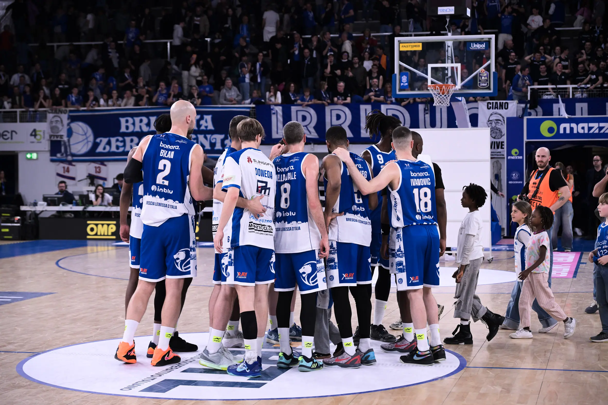 Serie A: le immagini di Germani-Reggio Emilia