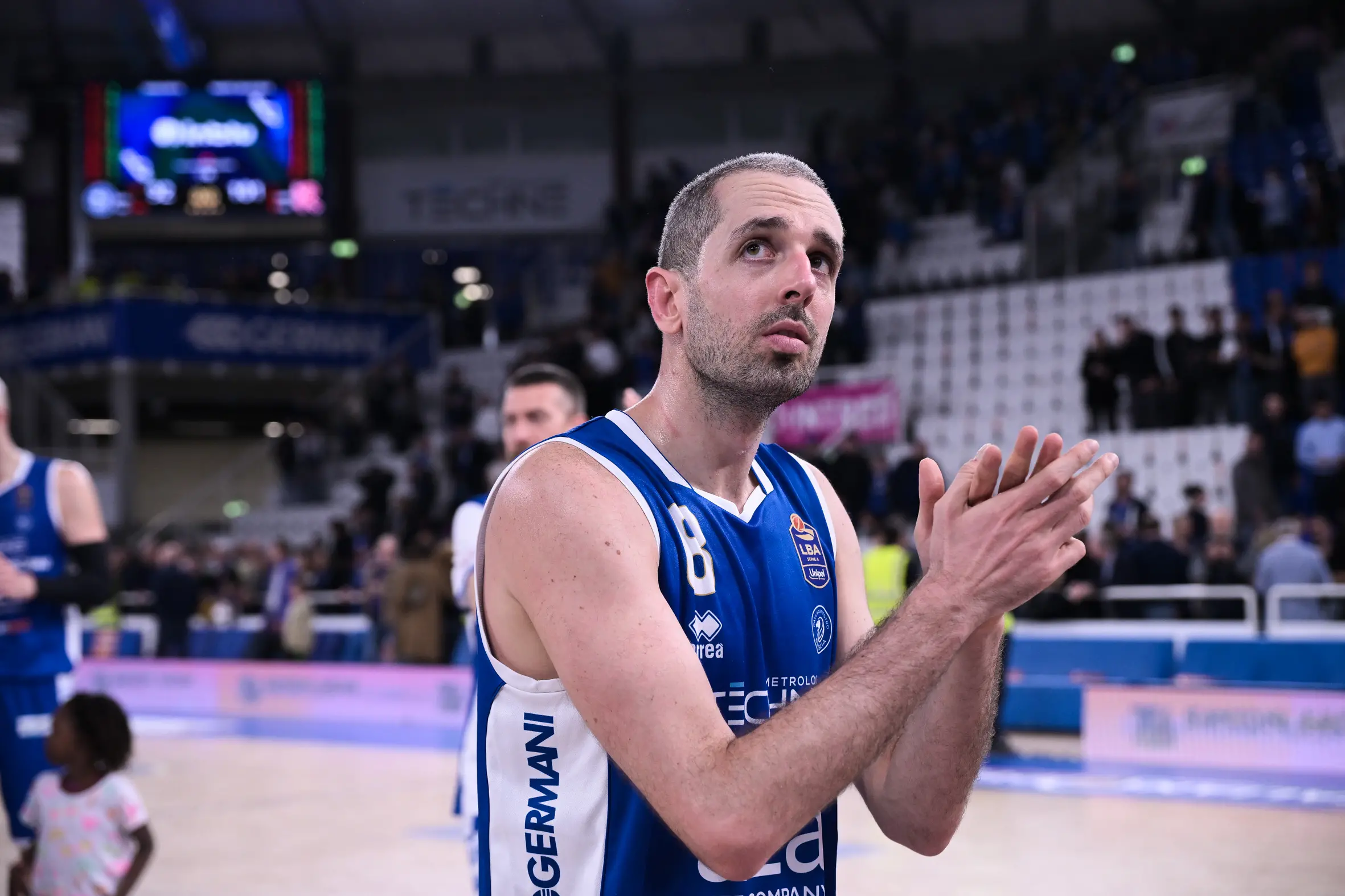 Serie A: le immagini di Germani-Reggio Emilia