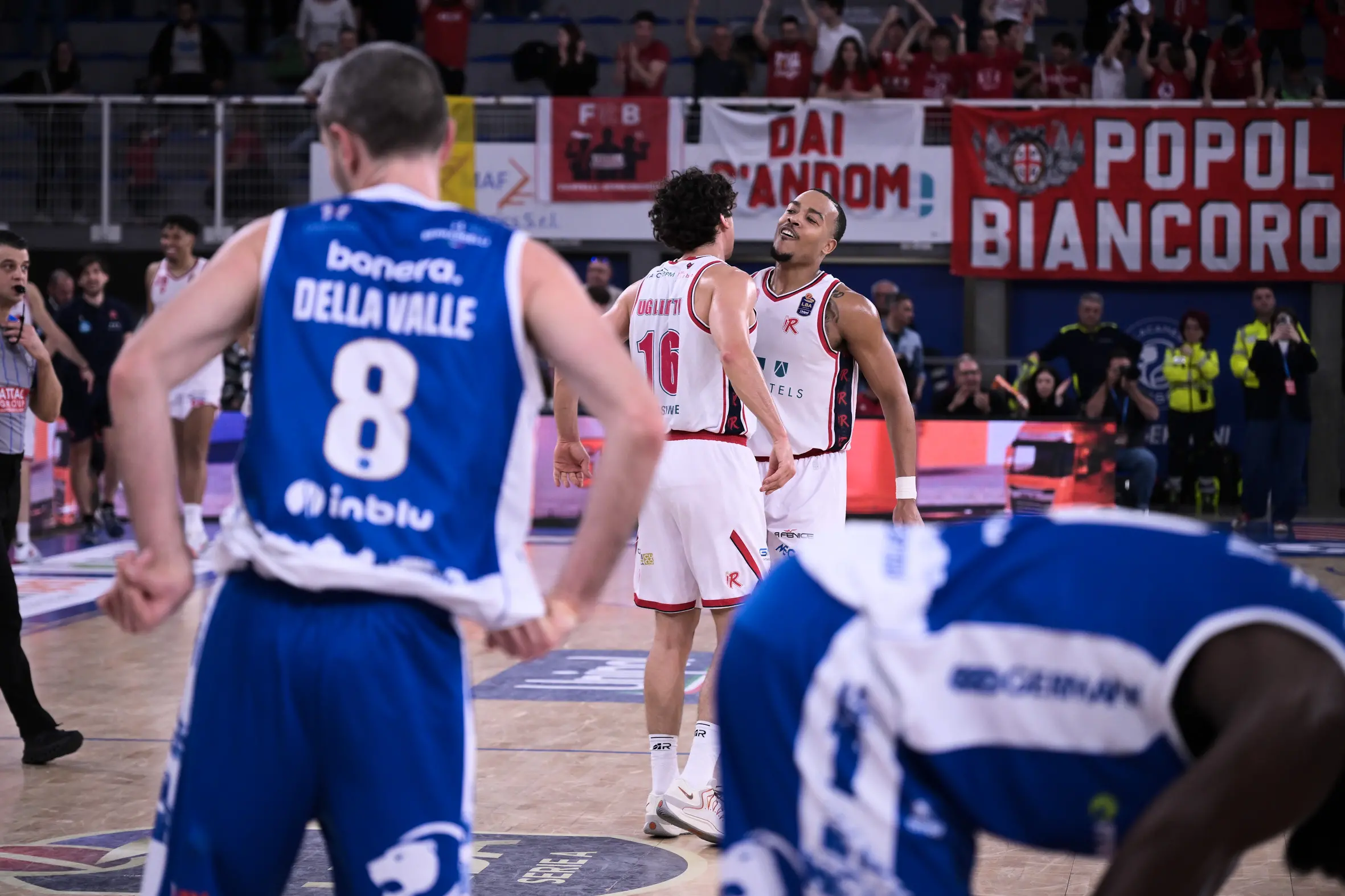 Serie A: le immagini di Germani-Reggio Emilia