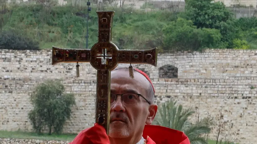 Il cardinal Pizzaballa - Foto Ansa © www.giornaledibrescia.it