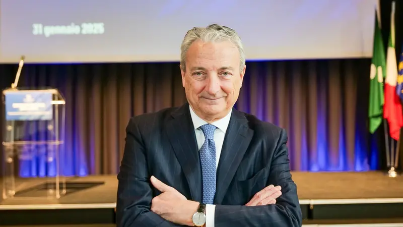 Il presidente di Confindustria Lombardia, Giuseppe Pasini