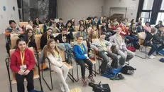 Le classi 5B e 5C della scuola Laini di Desenzano in visita al GdB