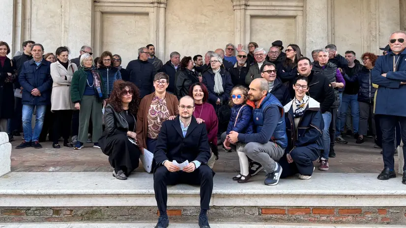 La presentazione di Trainini, candidato sindaco di Travagliato