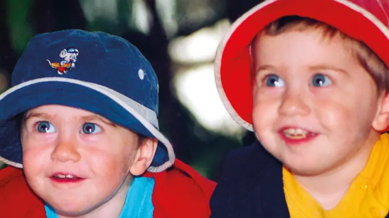 I gemelli Simone e Alessio