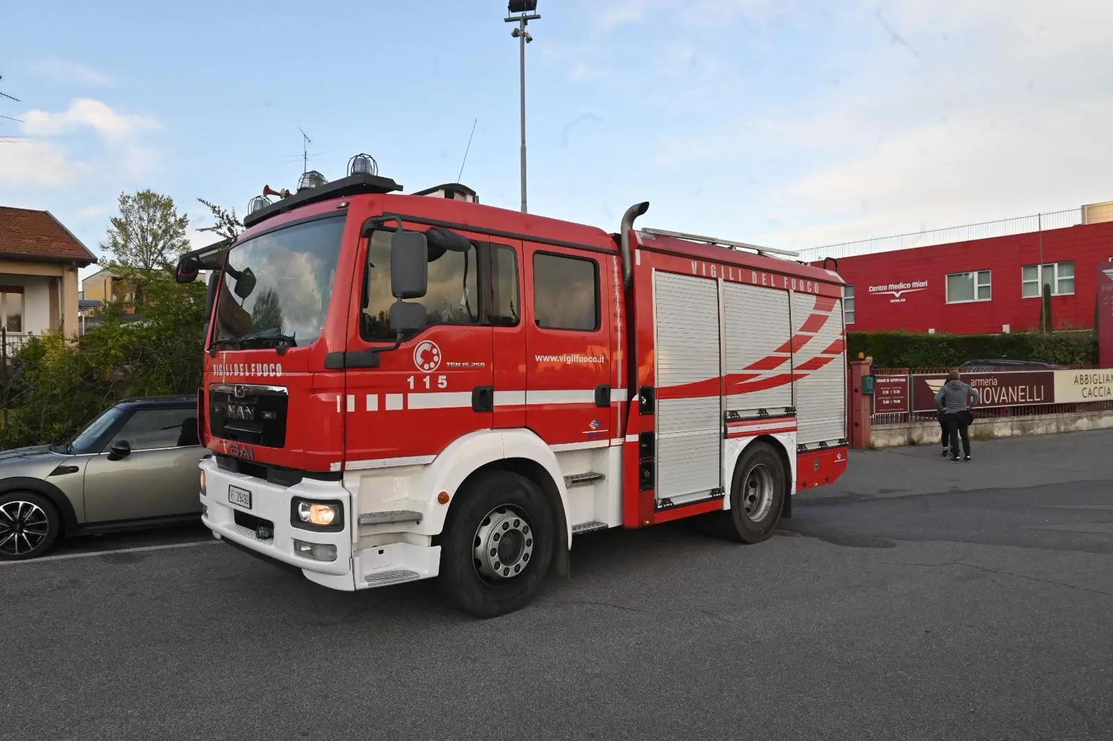 Esplosione in armeria a Lonato