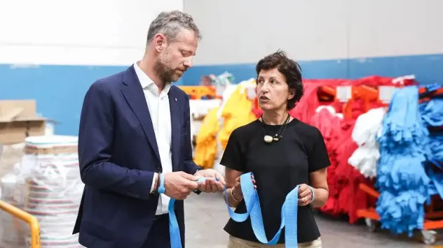 Alla guida della Saccheria, i cugini Luisa e Wilmo Franceschetti