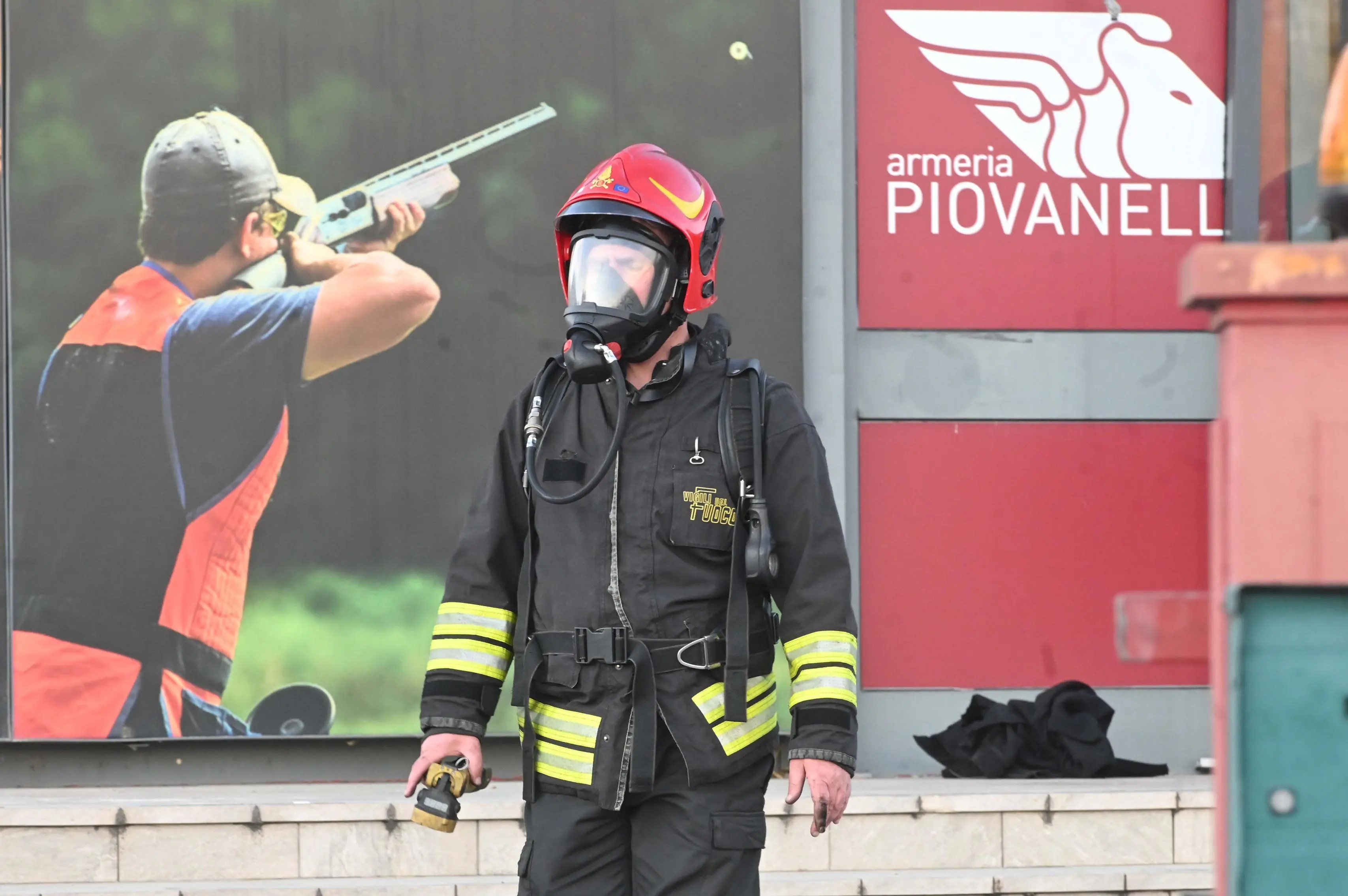 Esplosione in un'armeria a Lonato