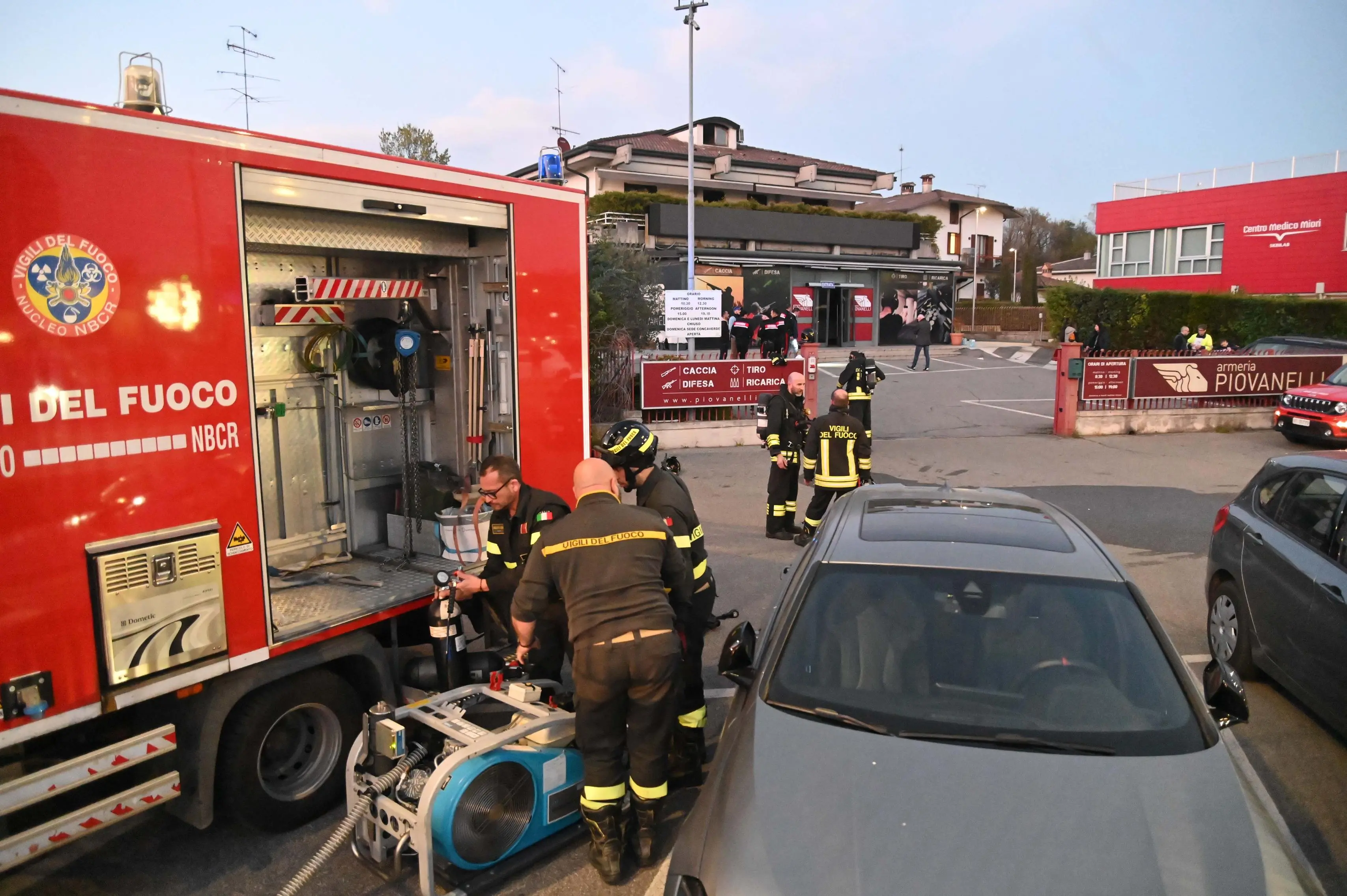 Esplosione in un'armeria a Lonato