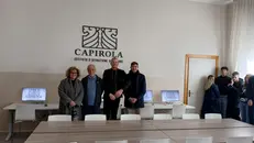 Una delle aule inaugurate